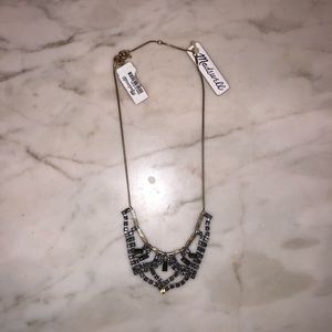 NWT Madewell vintage rhinestone necklace